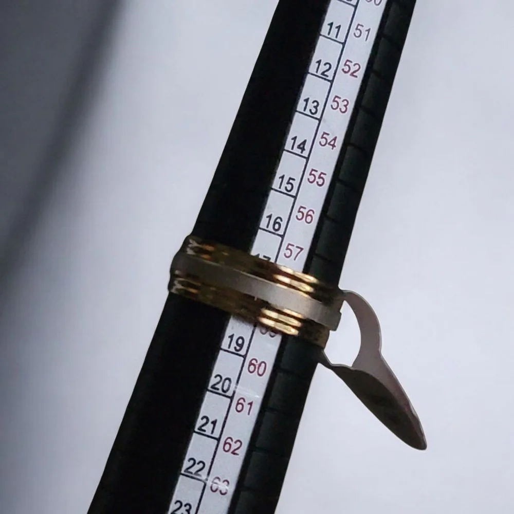 Gold and Silver Ring
